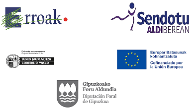 Erroak Sendotu Aldiberean Gobierno Vasco Fondo Social Europeo FSE+ Diputación Foral de Gipuzkoa