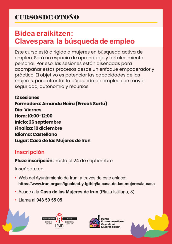 Bideak eraikitzen: Claves para la búsqueda de empleo