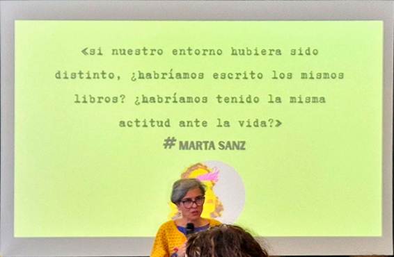 Gure ingurua desberdina izan balitz, liburu berberak idatziko genituzkeen? Jarrera bera izango genukeen? Marta Sanz