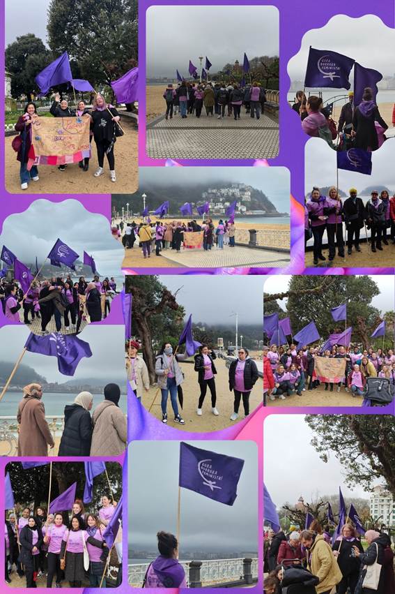 Fotos de diferentes momentos de la Lila Oinez 2026