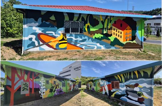 P27 Biziberritzen mural komunitarioaren hainbat ikuspegi
